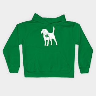 Labrador Shamrock St Patrick Day Kids Hoodie